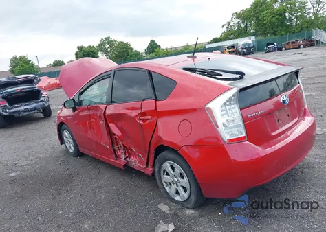 2011 Toyota Prius Five/Four/One/Three/Two из США, поврежденный, VIN JTDKN3DU9B0312085
